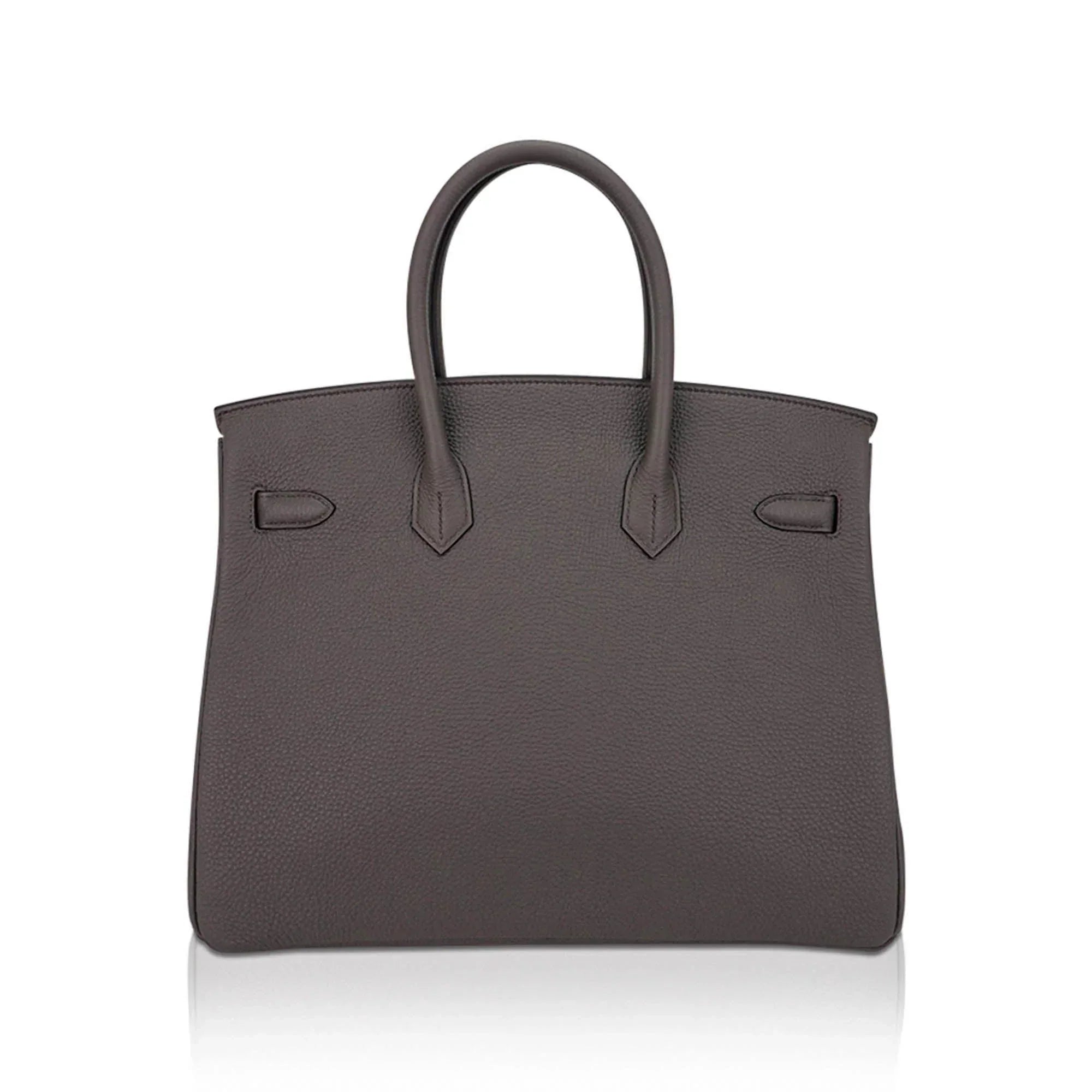 Birkin 35 Bag Etain Togo Leather with Palladium Hardware