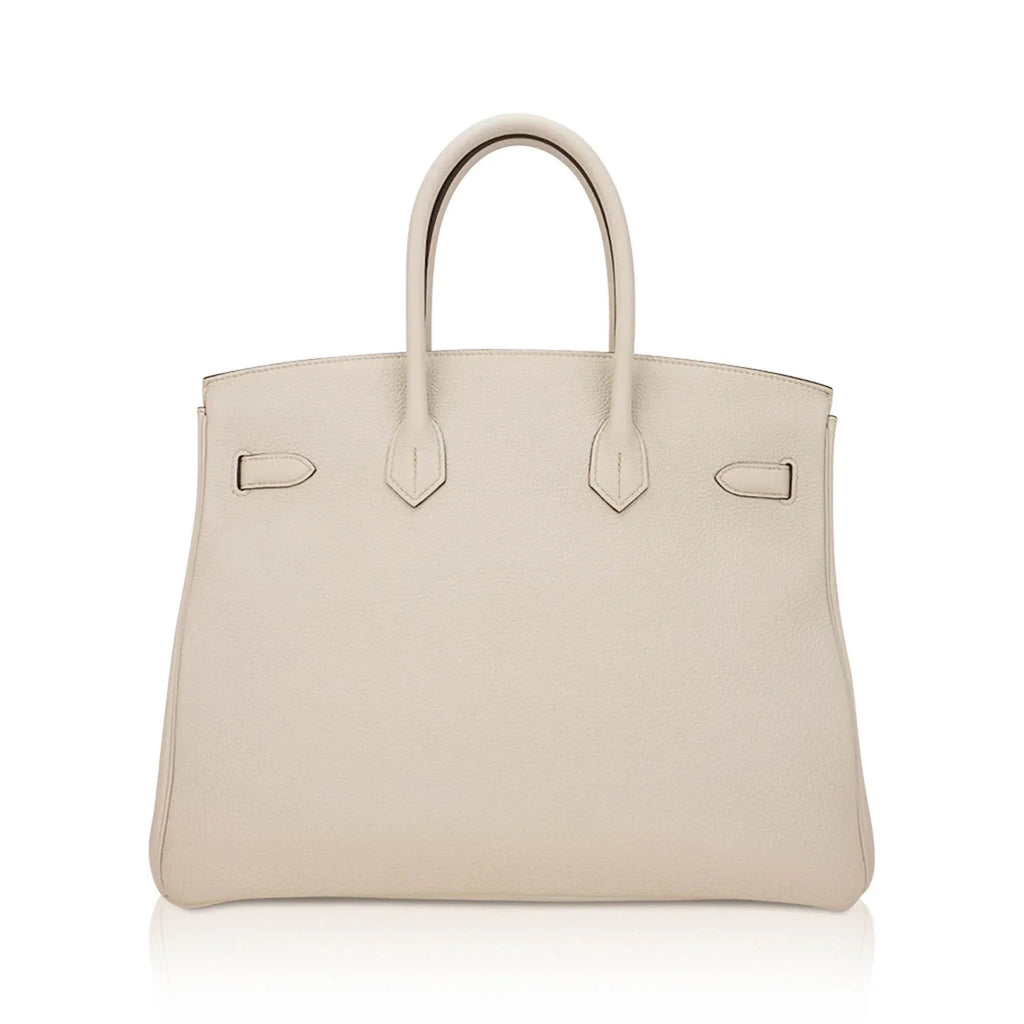 HSS Birkin 35 Trench and Corail Togo Leather Special Order Bag