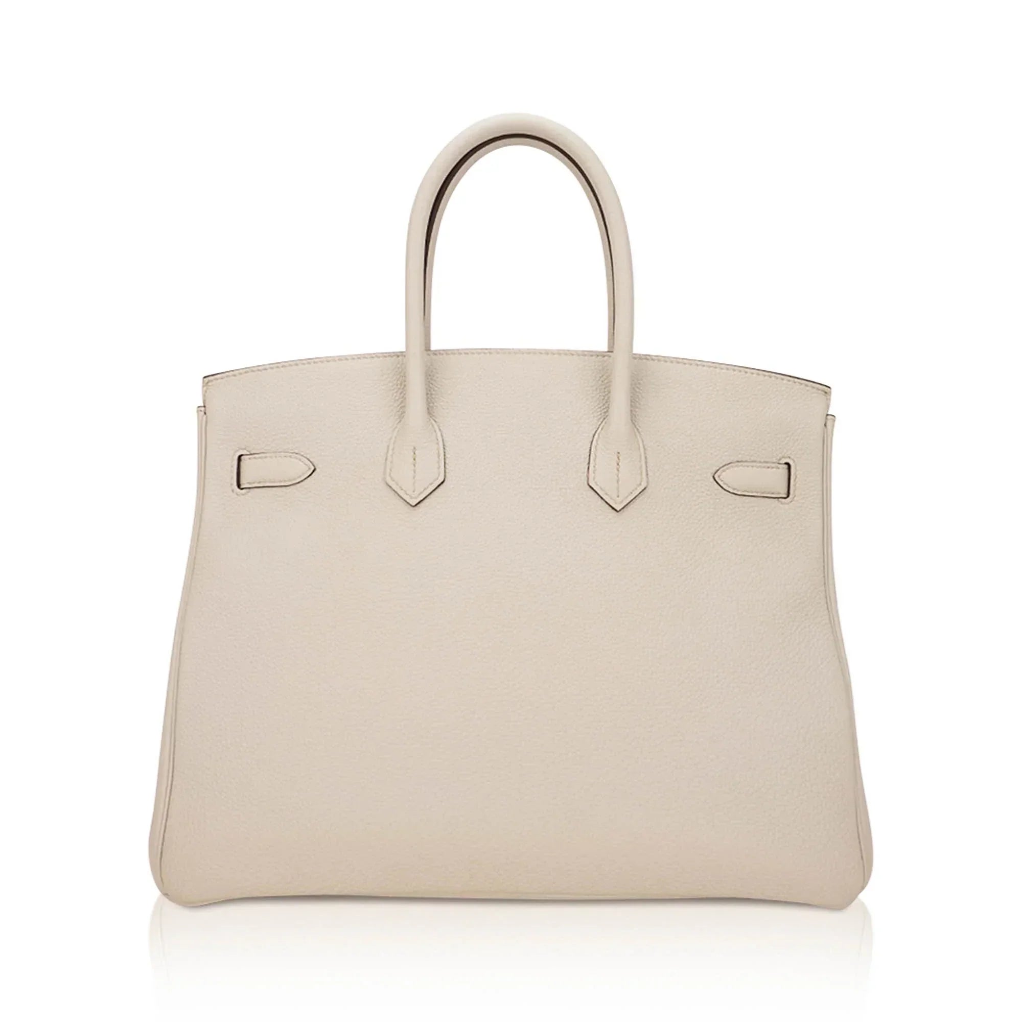 HSS Birkin 35 Trench and Corail Togo Leather Special Order Bag