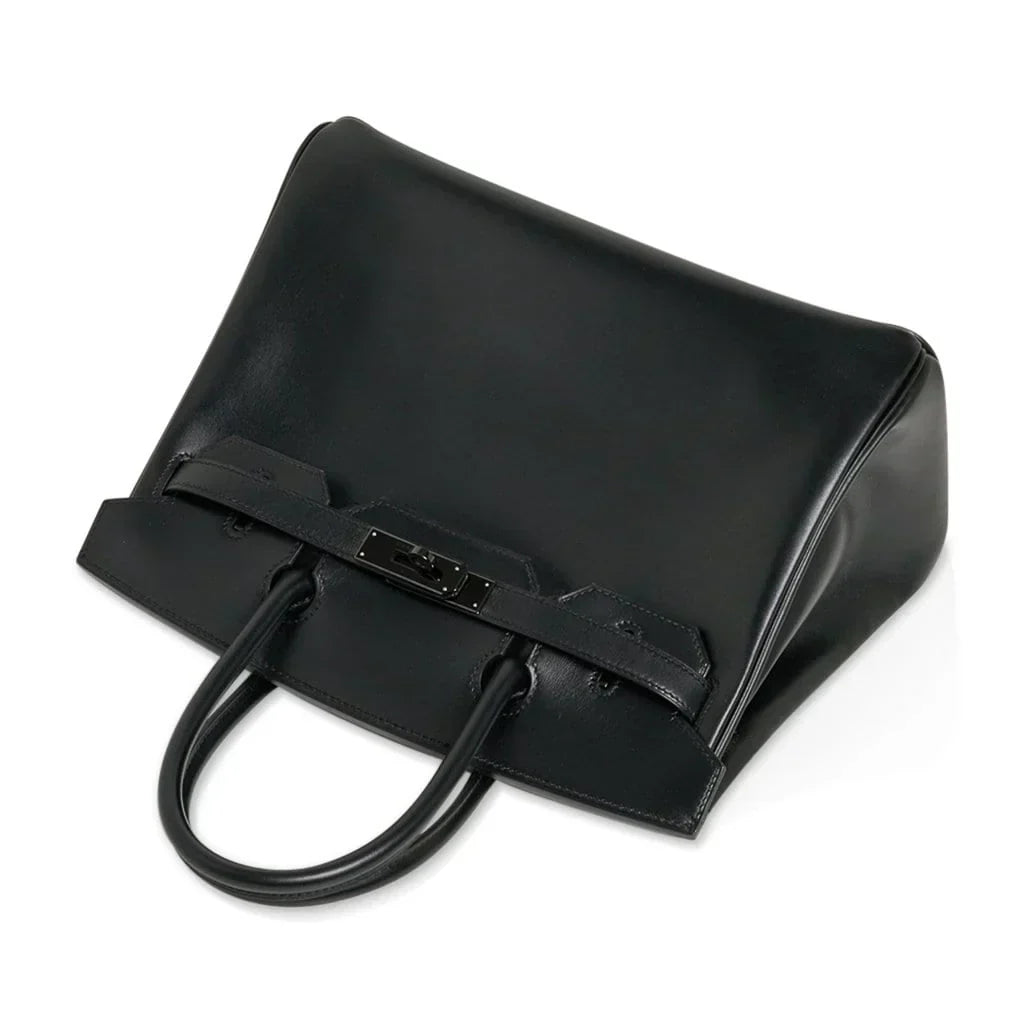 Birkin 30 Bag So Black Limited Edition Box Leather